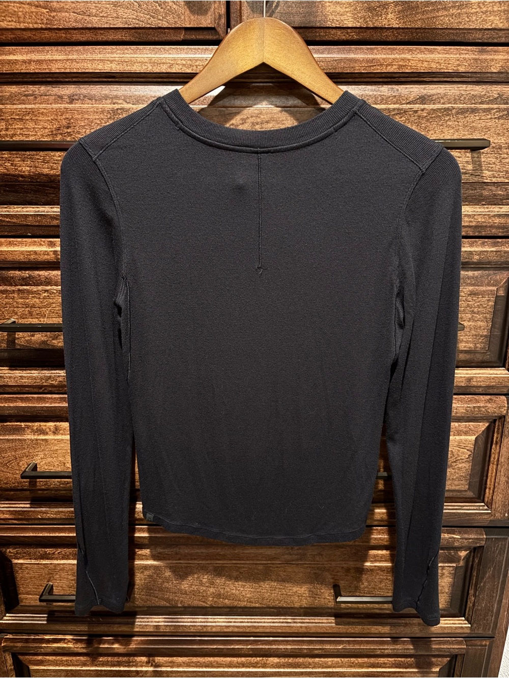 Hold Tight Long-Sleeve Henley - Picture 2 of 4
